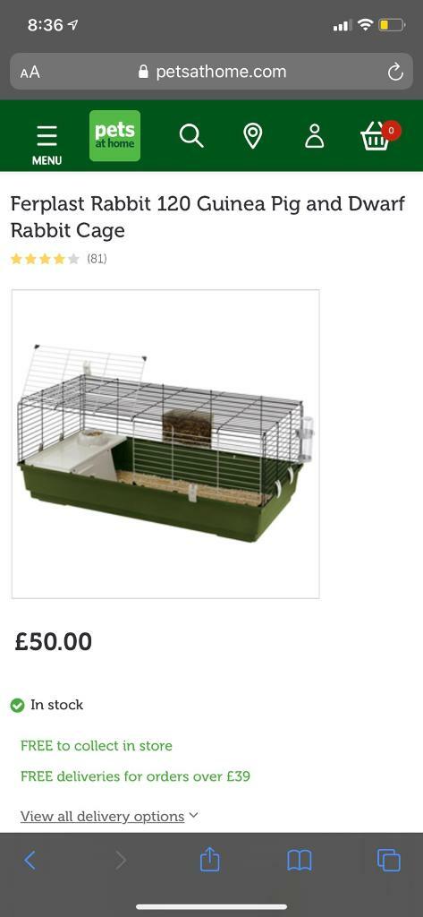 rabbit hutch asda